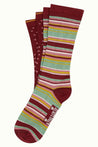 King Louie Hosiery King Louie Gift Box Socks Quentin Cabernet Red | Dalston clothing