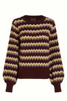 King Louie top King Louie Gladys Bell Sleeve Sweater | Dalston clothing