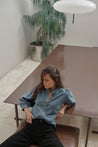 Kireina shirt Kireina Isla Shirt Baja Blue