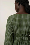 Kowtow dress Kowtow Aspen Dress Forest Grid | Dalston clothing