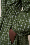 Kowtow dress Kowtow Aspen Dress Forest Grid | Dalston clothing