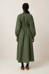 Kowtow dress Kowtow Aspen Dress Forest Grid | Dalston clothing