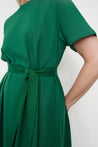 Kowtow dress Kowtow Classic A Line Tee Dress Evergreen | Dalston clothing