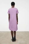 Kowtow dress Kowtow Classic A Line Tee Dress Lavender  | Dalston clothing