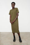 Kowtow dress Kowtow Light Tee Dress Moss | Dalston clothing