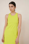 Kowtow dress Kowtow Racer Back Dress Fluro Yellow