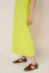 Kowtow dress Kowtow Racer Back Dress Fluro Yellow