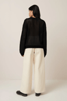Kowtow Knitwear Kowtow Amalie Crew Black | Dalston clothing