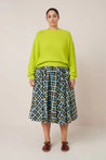 Kowtow Knitwear Kowtow Hero Crew Fluro Yellow