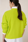 Kowtow Knitwear Kowtow Hero Crew Fluro Yellow