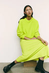 Kowtow Knitwear Kowtow Hero Crew Fluro Yellow