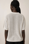 Kowtow Knitwear Kowtow Rosa Tee Oat Melange | Dalston clothing