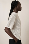 Kowtow Knitwear Kowtow Rosa Tee Oat Melange | Dalston clothing