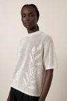 Kowtow Knitwear Kowtow Rosa Tee Oat Melange | Dalston clothing