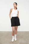 Kowtow pant Kowtow Drawcord Shorts Black | Dalston clothing