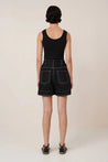 Kowtow Outline Shorts Black Denim | Dalston clothing