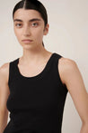 Kowtow top Kowtow Everyday Singlet Top Black | Dalston clothing