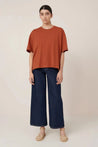 Kowtow top Kowtow Everyday Tee Clay Red | Dalston clothing