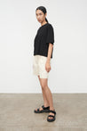 Kowtow top Kowtow Light Boxy Tee Black | Dalston clothing