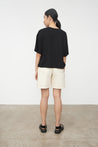 Kowtow top Kowtow Light Boxy Tee Black | Dalston clothing
