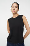 Kowtow top Kowtow Light Singlet Top Black | Dalston clothing