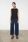 Kowtow top Kowtow Light Singlet Top Black | Dalston clothing