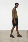 Kowtow top Kowtow Light Singlet Top Moss | Dalston clothing