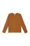 Kowtow top Kowtow Long Sleeve Top Burnt Umber  | Dalston clothing