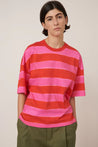 Kowtow top Kowtow Oversized Boxy Tee Painted Stripe