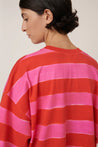 Kowtow top Kowtow Oversized Boxy Tee Painted Stripe