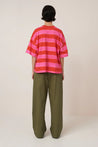 Kowtow top Kowtow Oversized Boxy Tee Painted Stripe