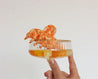 Lekkie hair accessory Lekkie Conch Claw Papaya Crush | Dalston clothing
