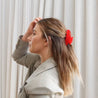 Lekkie hair accessory Lekkie Elodie Red Scallop Claw | Dalston clothing