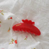 Lekkie hair accessory Lekkie Elodie Red Scallop Claw | Dalston clothing