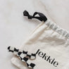 Lekkie hair accessory Lekkie Kitty Slides Black White Check 2 Pack