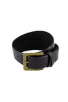 Leon & Harper Belt black / medium Leon & Harper Borneo Buff Leather Belt | Dalston clothing