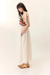 Leon & Harper dress Leon & Harper Ricq Crochet Dress Off White | Dalston clothing