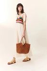 Leon & Harper dress Leon & Harper Ricq Crochet Dress Off White | Dalston clothing