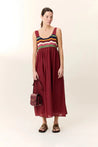 Leon & Harper dress Leon & Harper Ricq Crochet Dress Tomato | Dalston clothing
