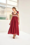 Leon & Harper dress Leon & Harper Ricq Crochet Dress Tomato | Dalston clothing
