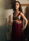 Leon & Harper dress Leon & Harper Ricq Crochet Dress Tomato