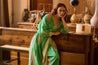 Leon & Harper dress Leon & Harper Runa Patch Dress Green