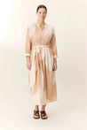 Leon & Harper dress Leon & Harper Runa Patch Dress Nude | Dalston clothing