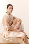 Leon & Harper dress Leon & Harper Runa Patch Dress Nude | Dalston clothing