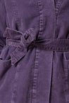 Leon & Harper Verti Plain Jacket Purple Dalston clothing