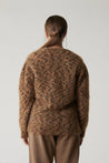 Leon & Harper Knitwear Leon & Harper Marta Leopard Cardigan| Dalston clothing