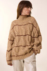 Leon & Harper Knitwear Leon & Harper Melodie Stripe Sweater Ecru