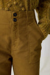 Leon & Harper pant Leon & Harper Past Plain Mustard | Dalston clothing