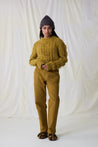 Leon & Harper pant Leon & Harper Past Plain Mustard | Dalston clothing