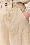 Leon & Harper pants Leon & Harper Prag Plain Pants Beige | Dalston clothing